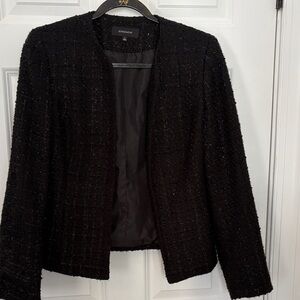 Jones Wear Black Textured Blazer